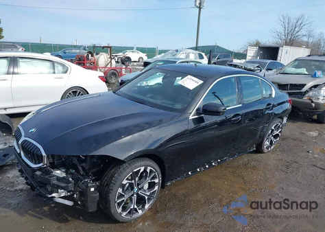 2025 BMW 330I xDrive z USA, uszkodzony, nr VIN 3MW89CW07S8F74134